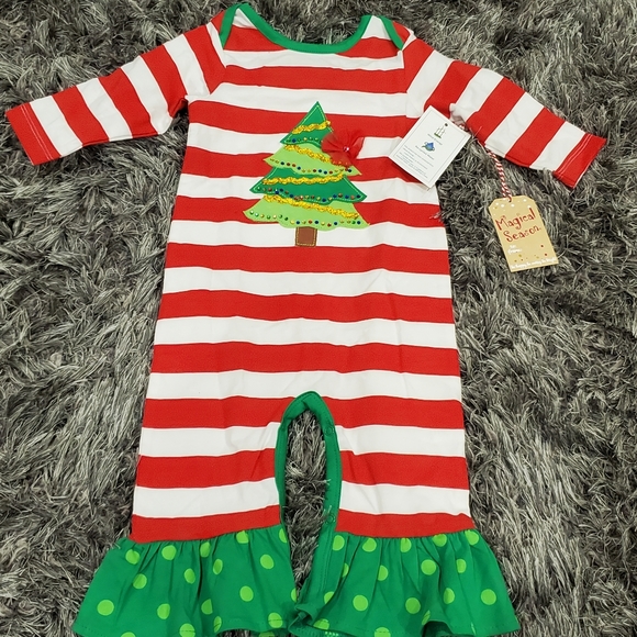 NWT Adorable! Girl's Christmas Outfit size 12M - Picture 2 of 8